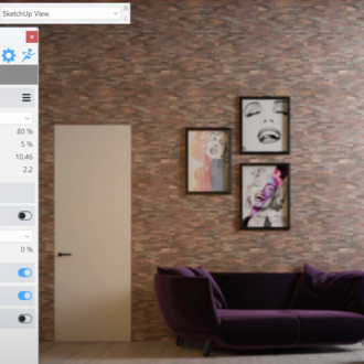 COMPARATIVA SKETCHUP DIFFUSION/THEA RENDER